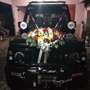 Bunga Mobil Wedding