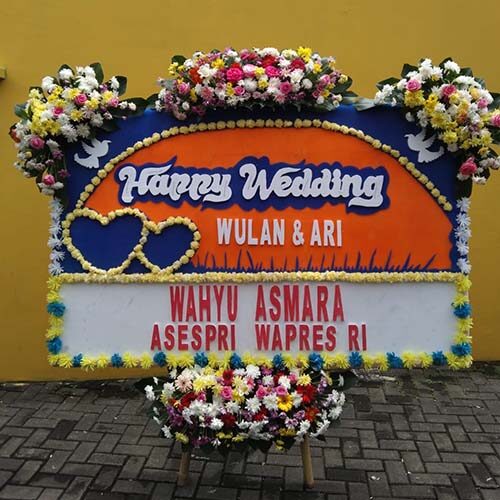 Bunga Papan Wedding