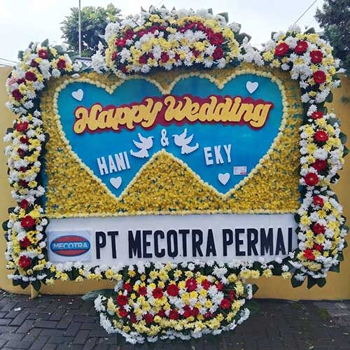 Bunga Papan Wedding