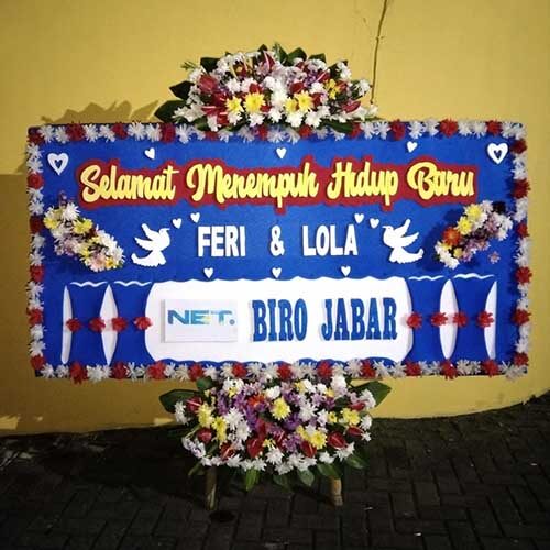 Bunga Papan Wedding