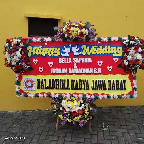 Bunga Papan Wedding