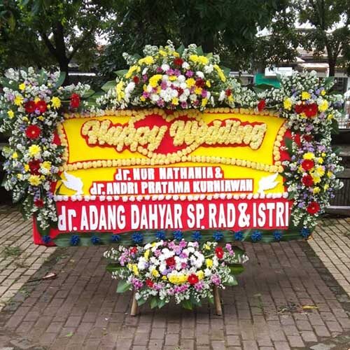 Bunga Papan Wedding
