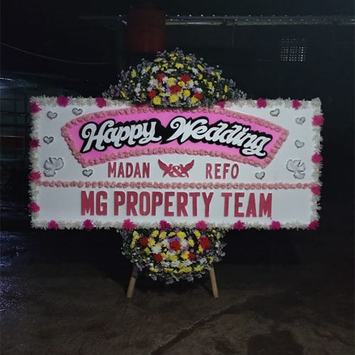 Bunga Papan Wedding